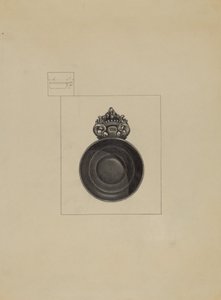 Pewter Porringer by Charlotte Winter