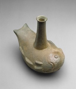 Fish Vessel, 450-200 BC by Chavin Chavin