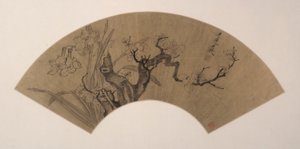 Plum Blossoms and Narcissus by Chen Hongshou