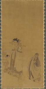 The Dragon King Revering the Buddha