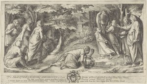 The Israelites Fleeing from Egypt by Cherubino Alberti