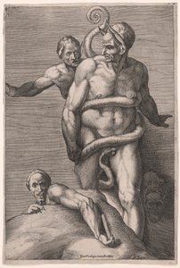 Minos and Demons, from the Last Judgment by Cherubino Alberti
