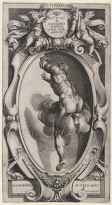 A Blessed Spirit by Cherubino Alberti after Michelangelo