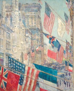 Allies Day, May 1917 by Childe Frederick Hassam