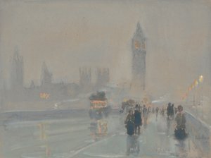 Big Ben by Childe Frederick Hassam