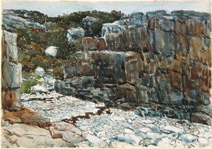 Diamond Cove by Childe Frederick Hassam