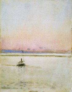 Sunset by Childe Frederick Hassam