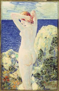 The Bather by Childe Frederick Hassam