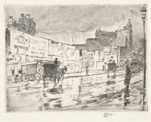 Billboards by Childe Hassam