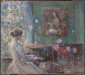 Improvisation by Childe Hassam