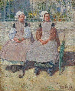 In the Sunlight by Childe Hassam
