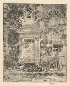 Portsmouth Doorway, 1916 by Childe Hassam