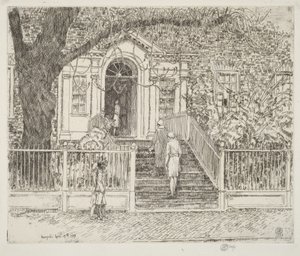 The Chase House by Childe Hassam