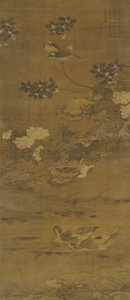 Flowers, Ducks, and Other Birds, Ming or Qing Dynasty