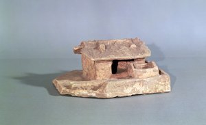 Funerary model of a farm, from Thanh Hoa, Vietnam