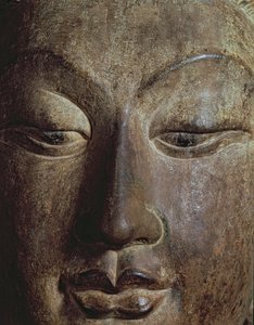 Head of a Bodhisattva by Chinese School