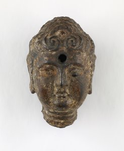 Head of a Deity by Chinese School