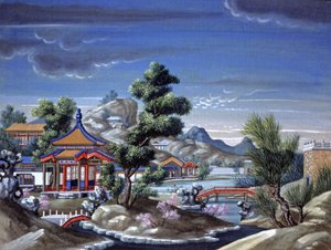 Landscape in China by Chinese School