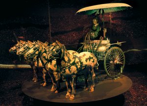 Quadriga, Qin Dynasty, 221-206 BC by Chinese School