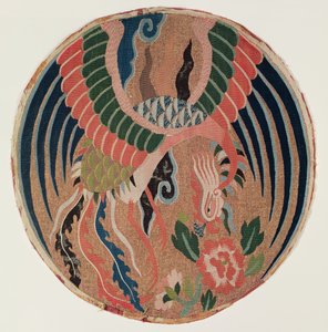 Roundel with Feng-Huang and Tree Peony