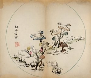 Ten Bamboo Studio Prints by Chinese School