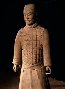 Terracotta Army Warrior, Mausoleum of Emperor Qin Shi Huang, 3rd Century BC by Chinese School