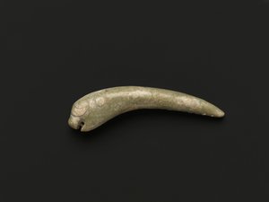 Burial Orifice Plug in Stylised Leaping Form by Chinese School Chinese School