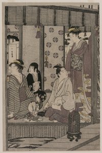 Morning Glory (from the Series The Tale of Genji in Elegant Modern Dress)