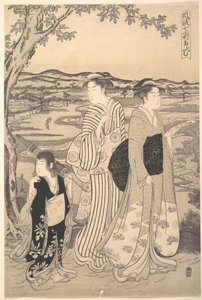 Parrot Komachi by Chobunsai Eishi