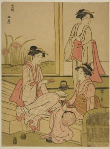 The Fifth Month, from the series "The Twelve Months" by Chobunsai Eishi