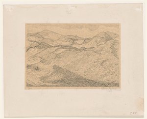 Dune Landscape by Chris Lebeau (signed by artist)