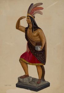 Cigar Store Indian, c. 1937