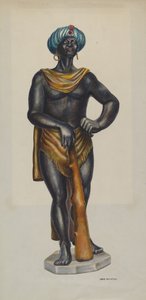 Slave Advertising Figure by Chris Makrenos