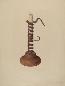 Candlestick by Christabel Scrymser