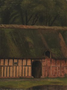 A Half-Timbered Building at Krabbesholm