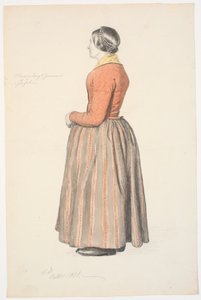 Girl in Morning Dress by Christen Dalsgaard