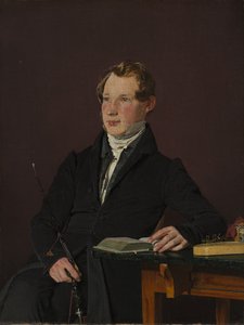 Dr. Johann Henning Kjetil Hjardemaal by Christen Købke (Danish