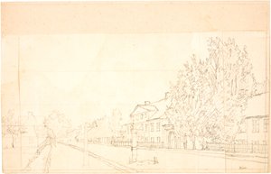 Morning View of Østerbro by Christen Købke
