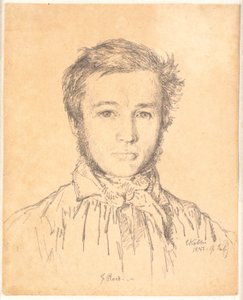 Portrait of Jørgen Roed by Christen Købke