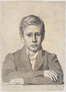 Portrait of Forest Ranger Henrik Clausen (1825-1904) as a Child by Christen Købke