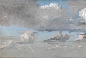 Study of Clouds by Christen Købke