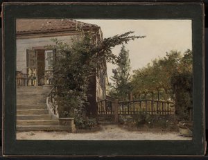 The Garden Steps Leading to the Artist