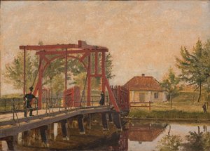 The Northern Drawbridge to the Citadel in Copenhagen