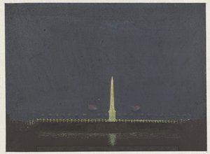 The Illumination on the High Lock on the Occasion of the Birth of the Young Prince (Diary, May 2)