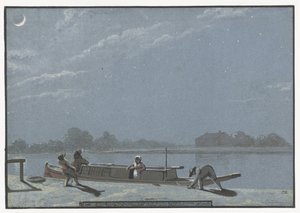 Arrival of the Weesper Boat at the Buiten Amstel (diary, November 19)