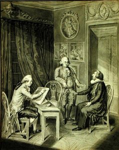Christian Andreas Georg Stottrupp, Pastor Sturm and Philipp Emanuel Bach