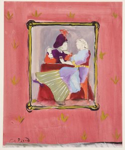 A costumed couple, c.1935-45 by Christian Bérard