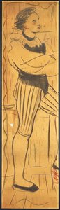 Triptych (drawing of a lovers