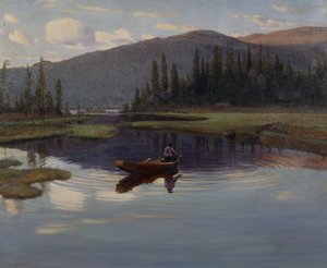 From Jupsjoen, or Jupsea, c.1905 by Christian Eriksen Skredsvig