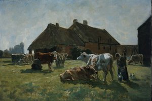 Study for Form at Venoix by Christian Eriksen Skredsvig